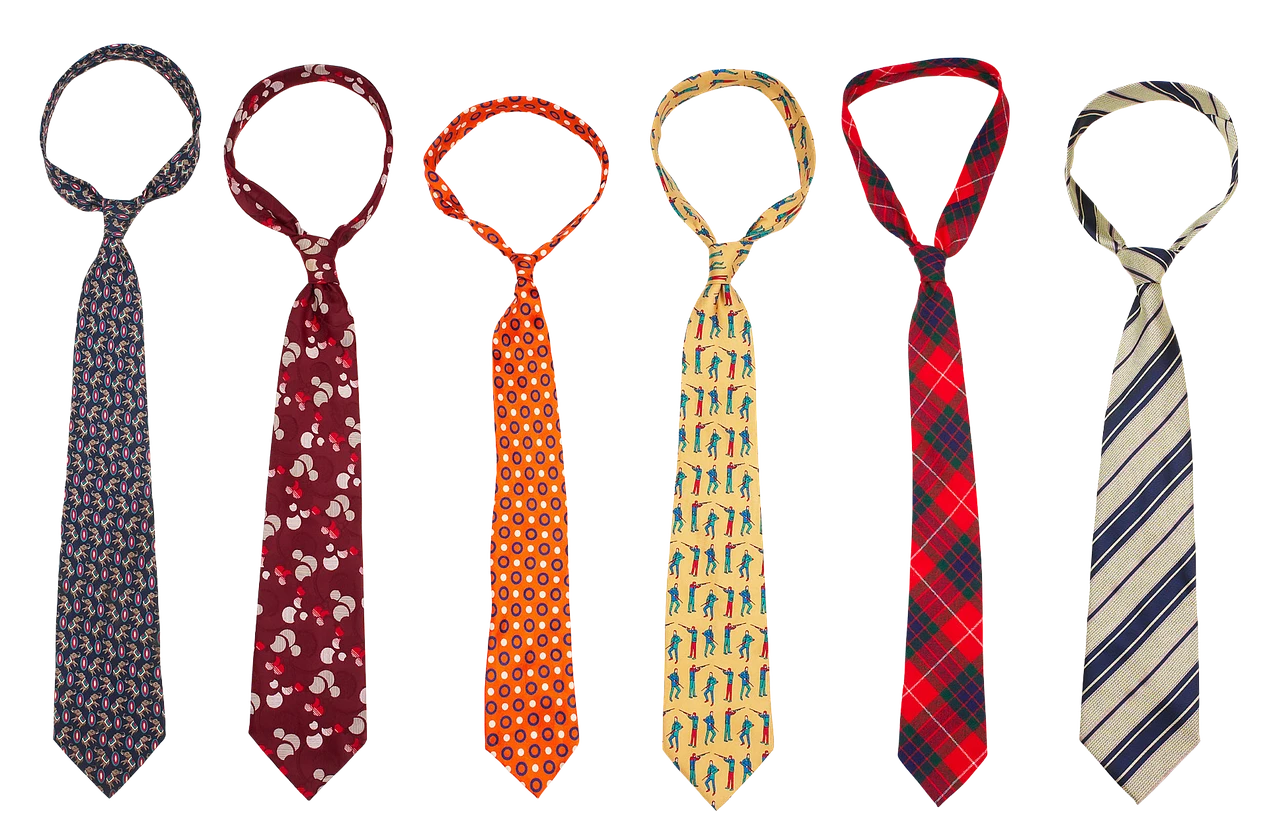 Black Gold Silk Musical Instrument Print Narrow Tie
