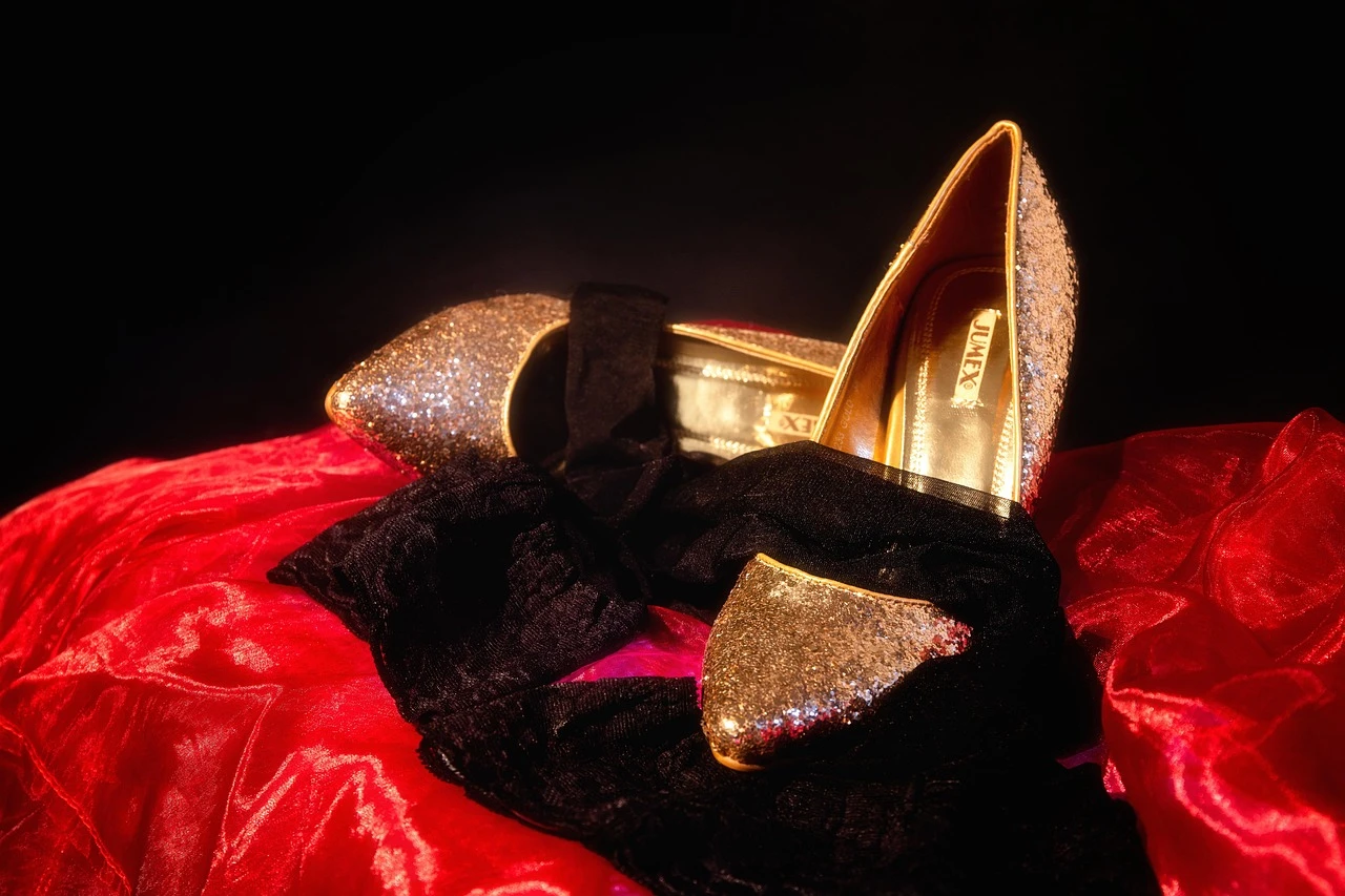 Black Patent Leather High Heels Pumps Shoes