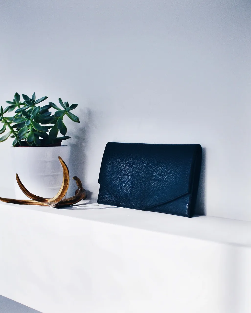 Black and Blue Calf Leather Reversible Belt