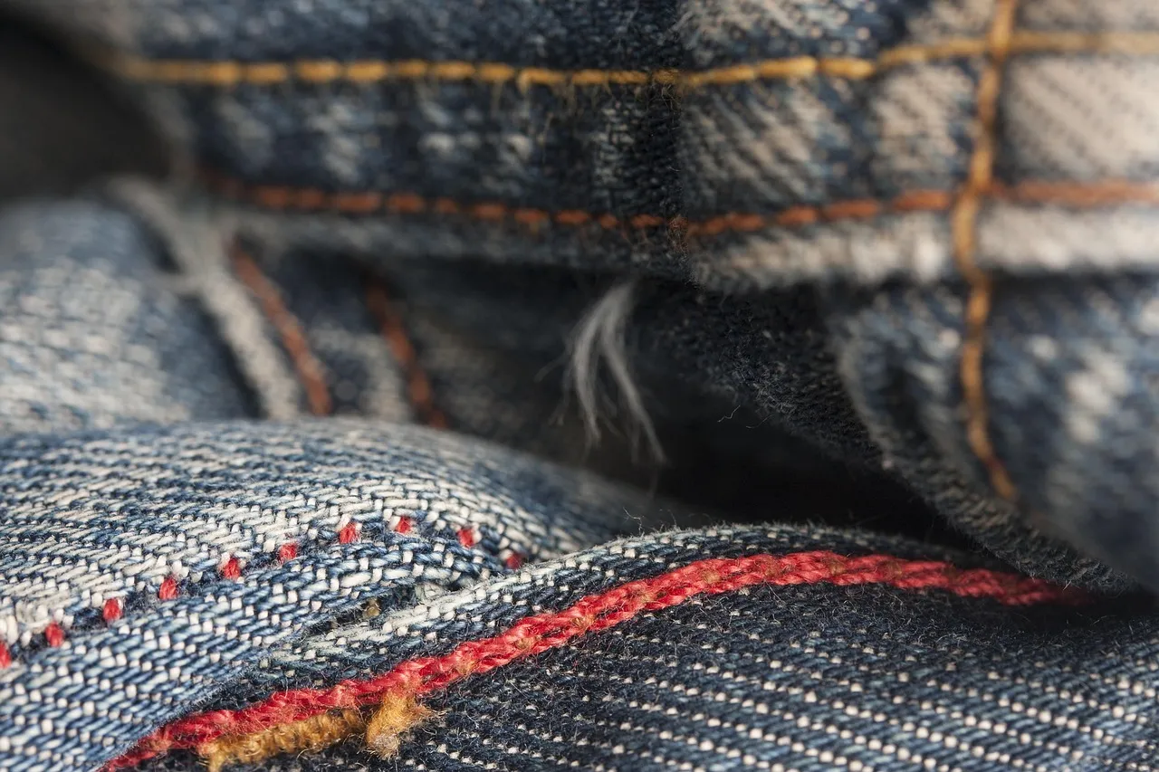 Blue Cotton Jeans & Pant