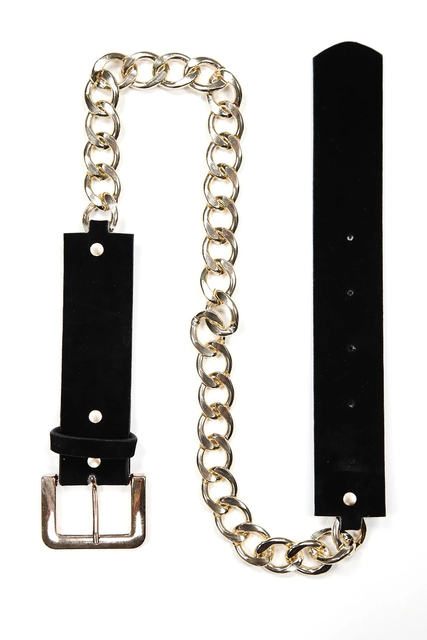 Black Wool Belt