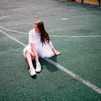 White Blue Leather Low Top Sneakers Shoes