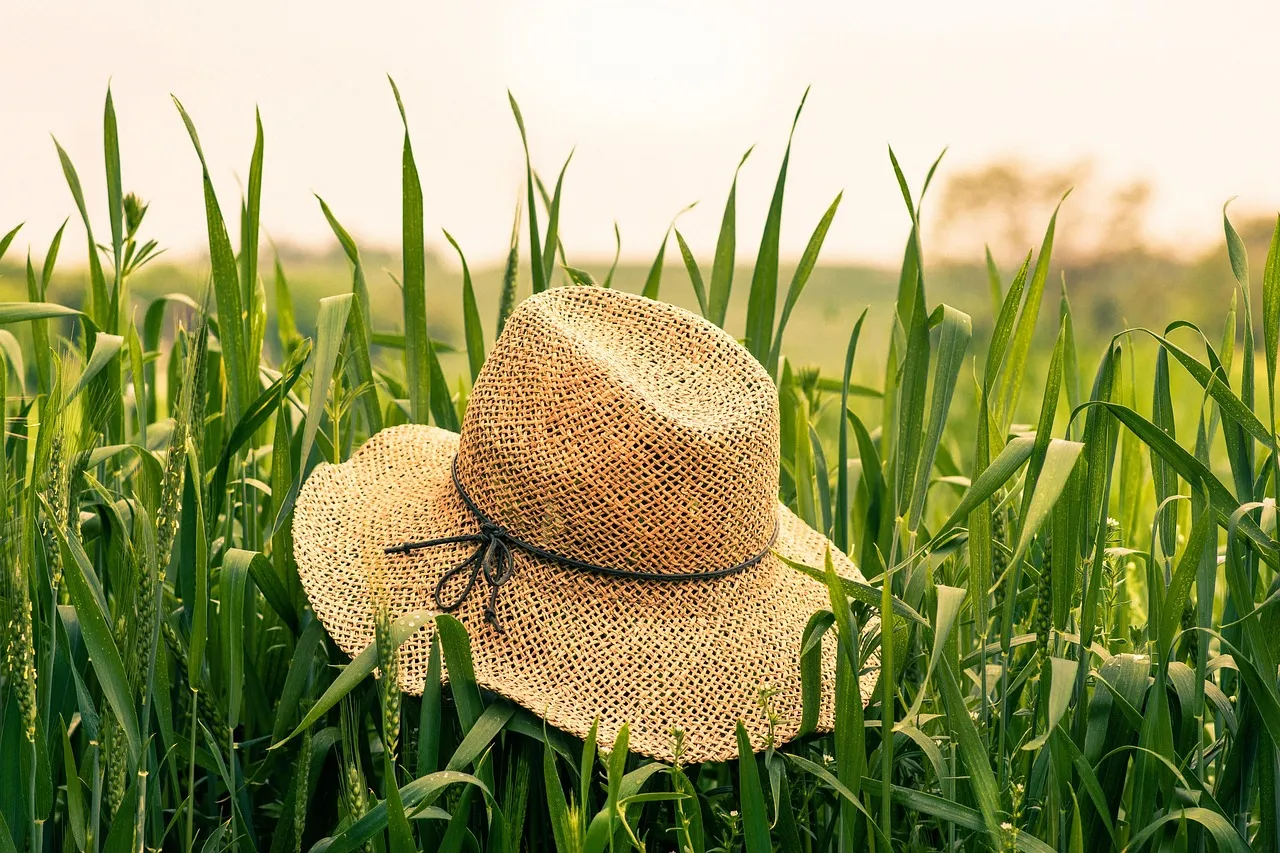 Green Cotton Hat