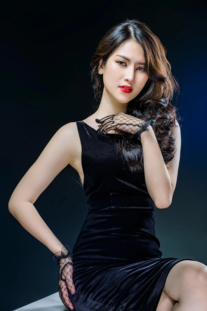 Black Silk Lace Dress Chemise Lingerie