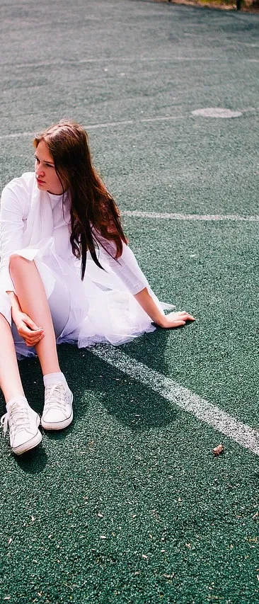 White Blue Leather Low Top Sneakers Shoes