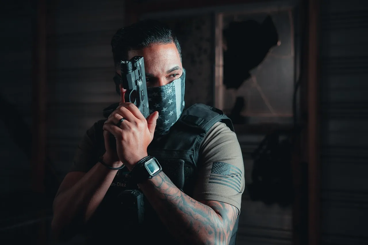 Black Polyester Vest