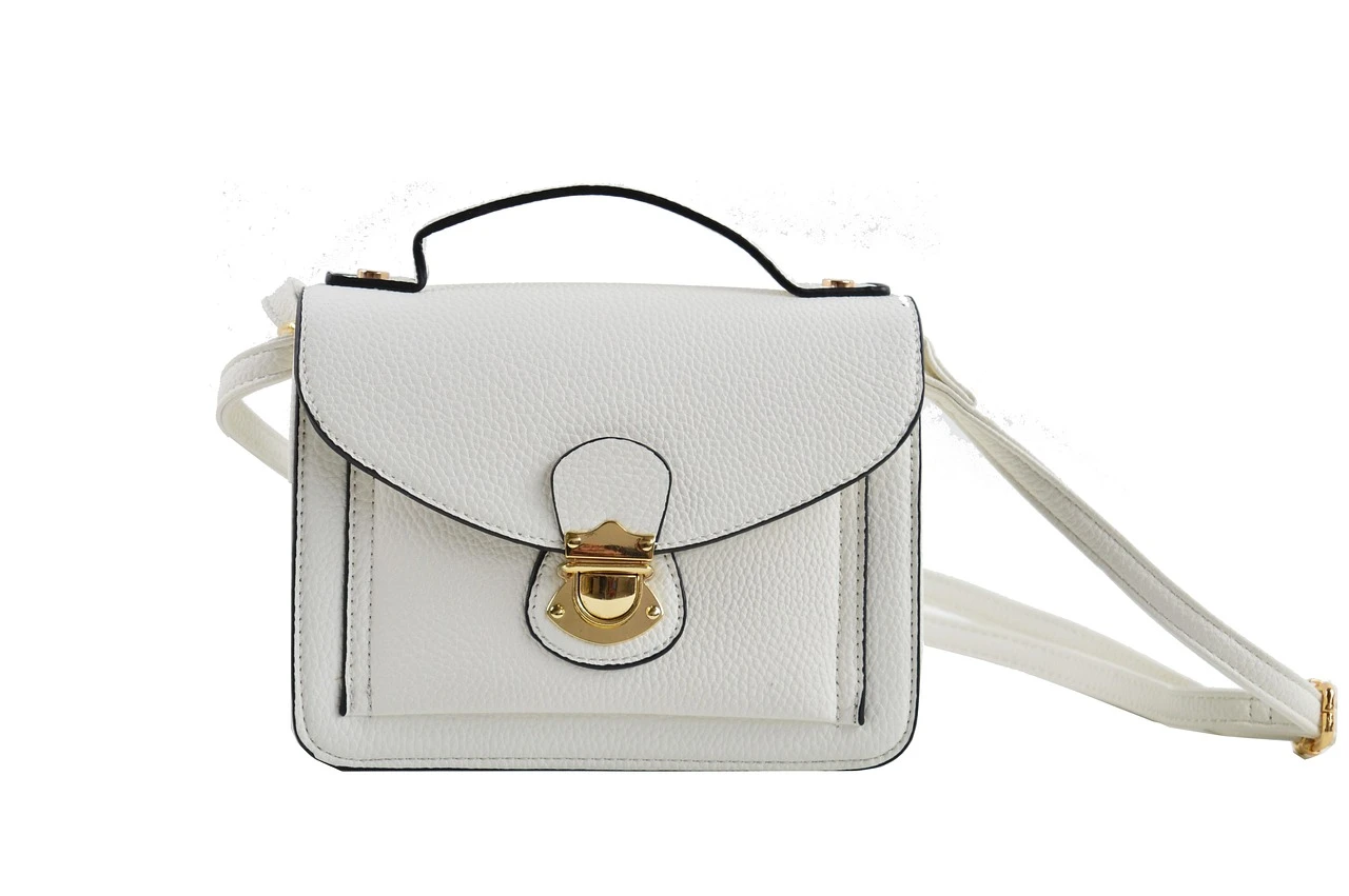 Black Plexi Crystal Gold BOX Borse Leather Bag
