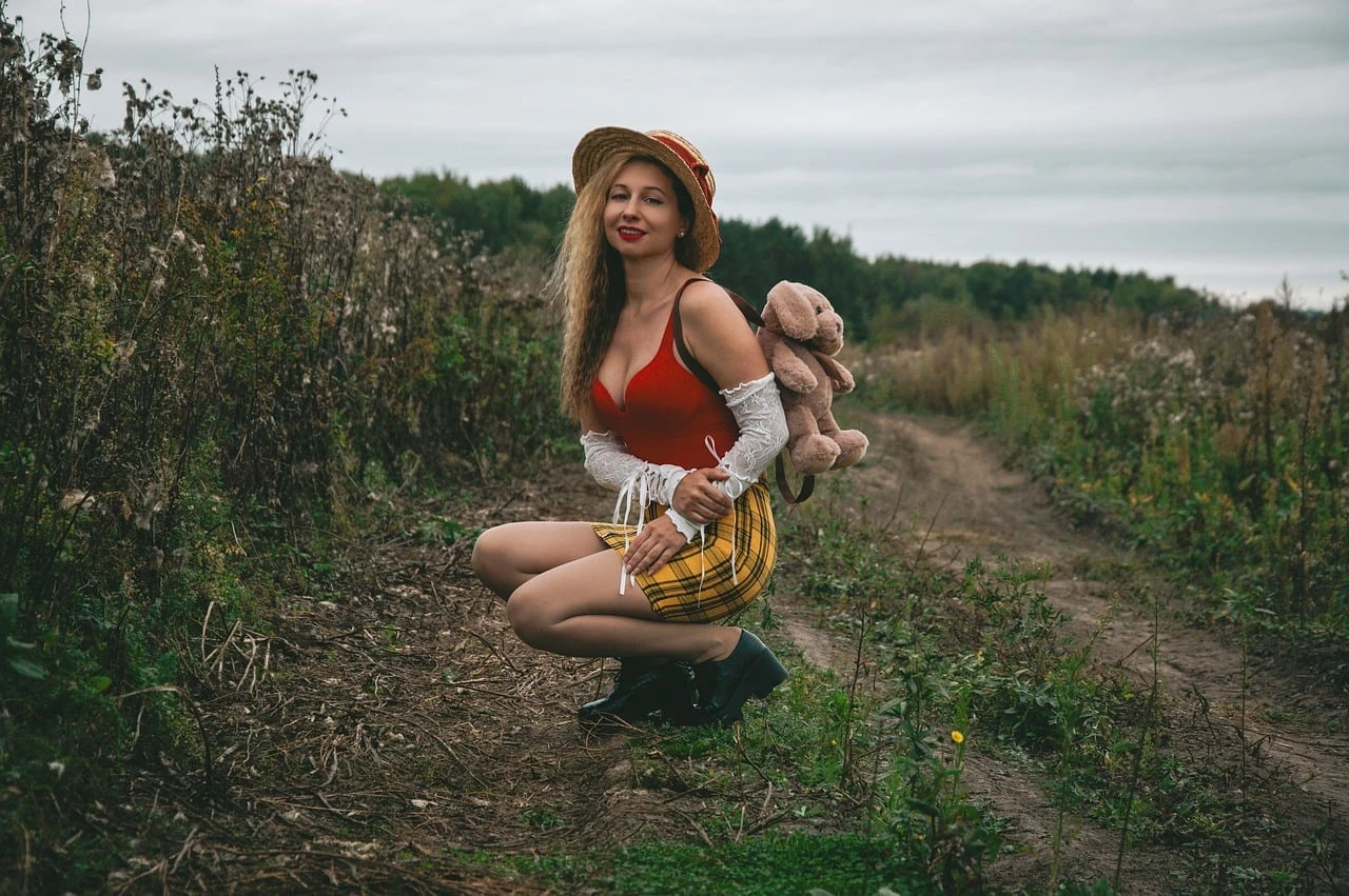 Red Cotton Hat