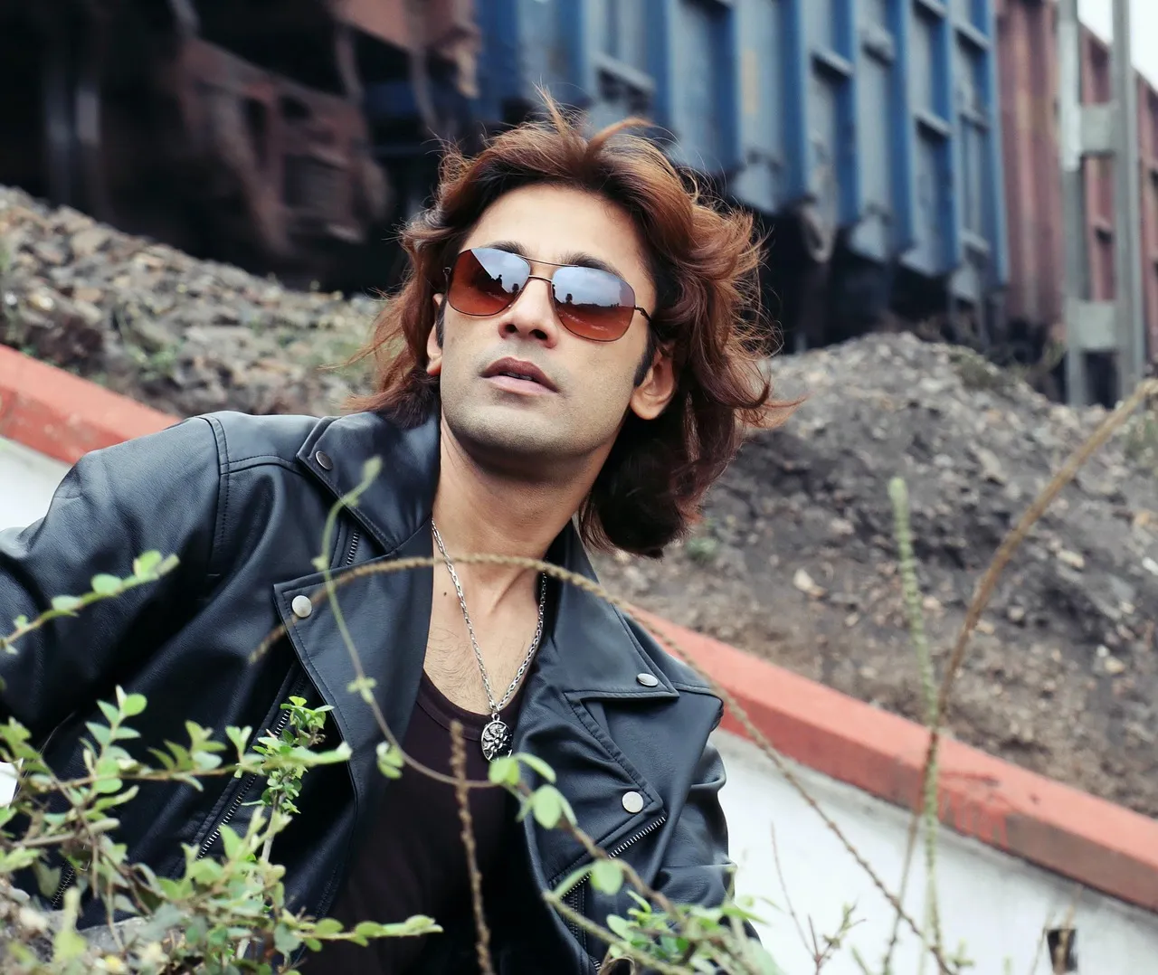 Brown Sunglasses for man
