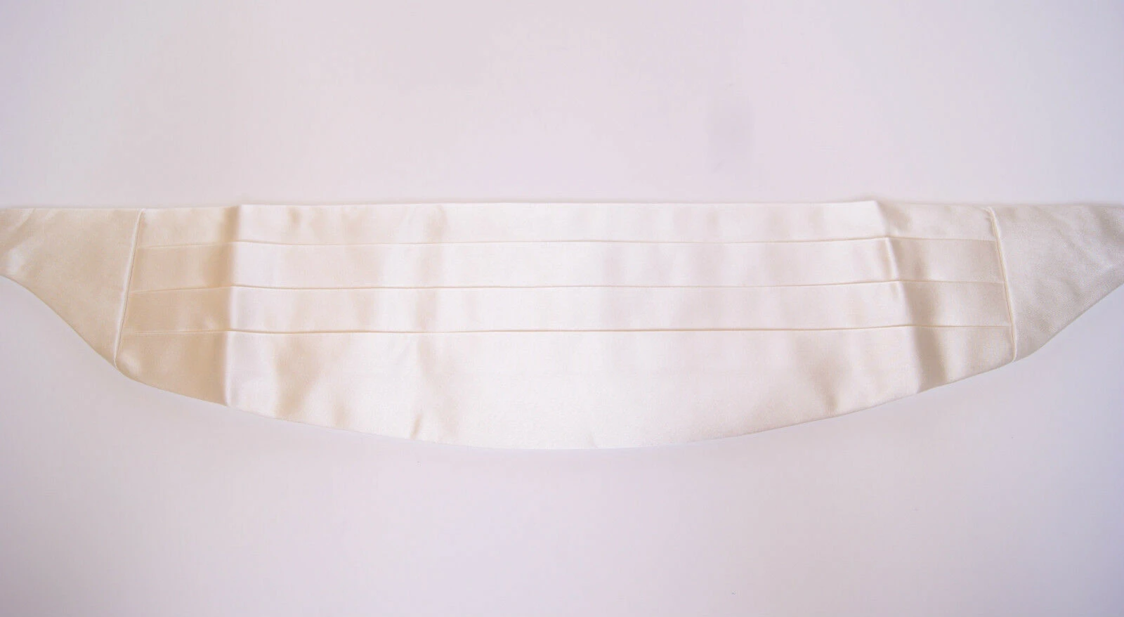 White Waist Tuxedo Smoking Belt Cummerbund