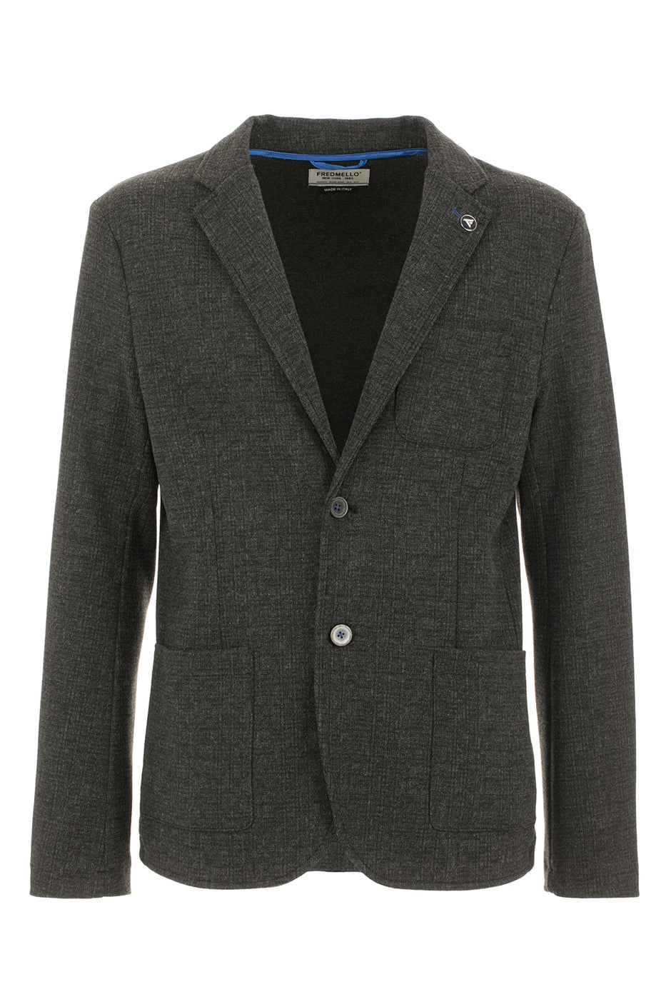 Black Cotton Blazer