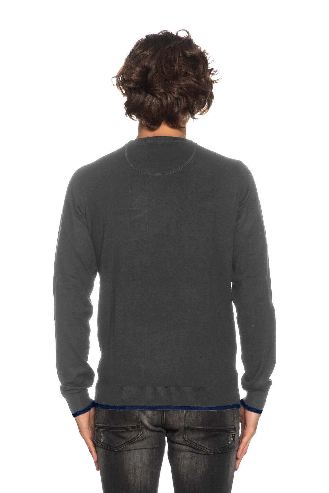 Gray Viscose Sweater