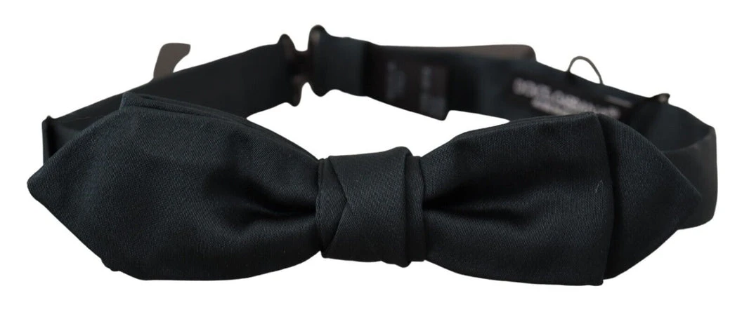 Green Slim Silk Adjustable Men Bow Tie