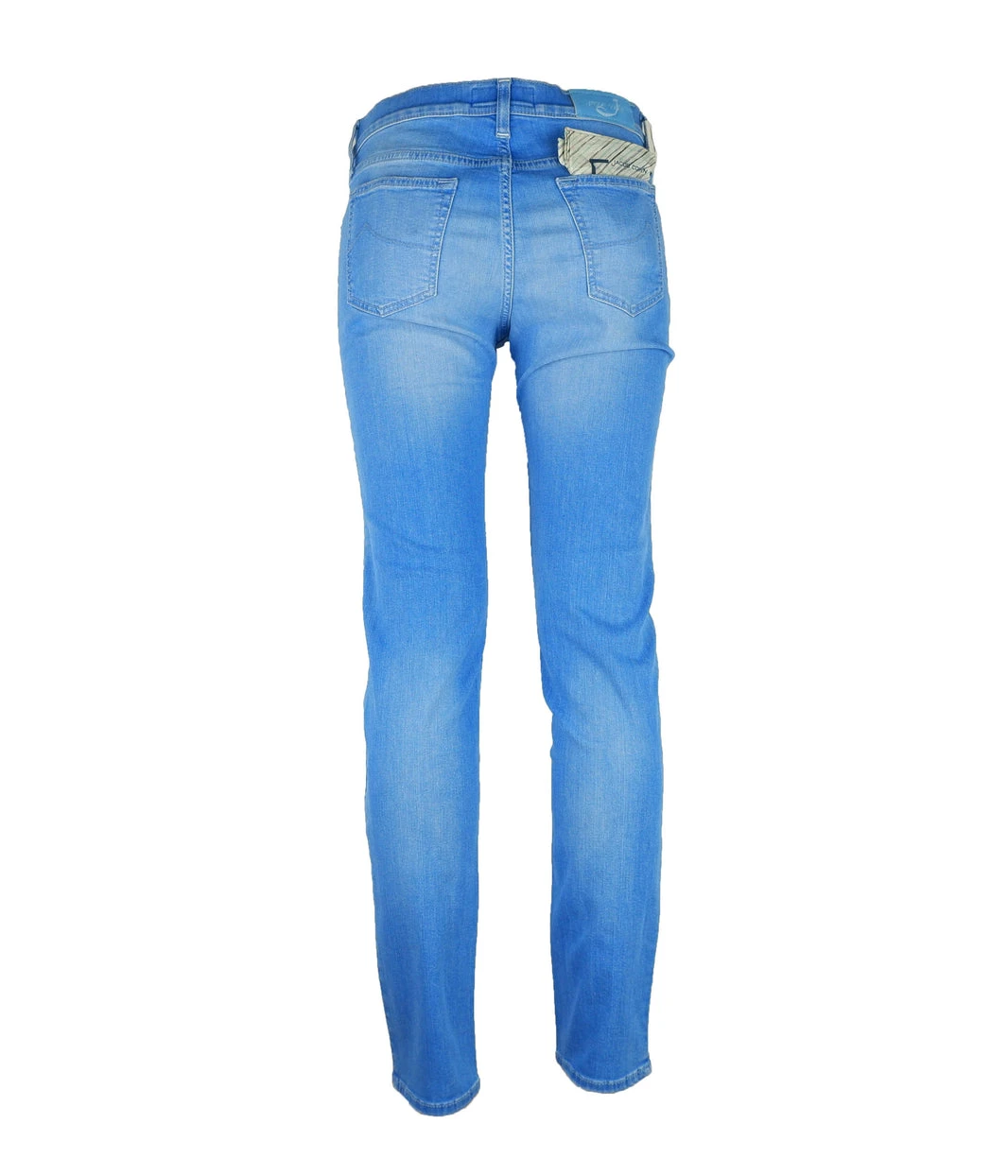 Light Blue Cotton Jeans & Pant