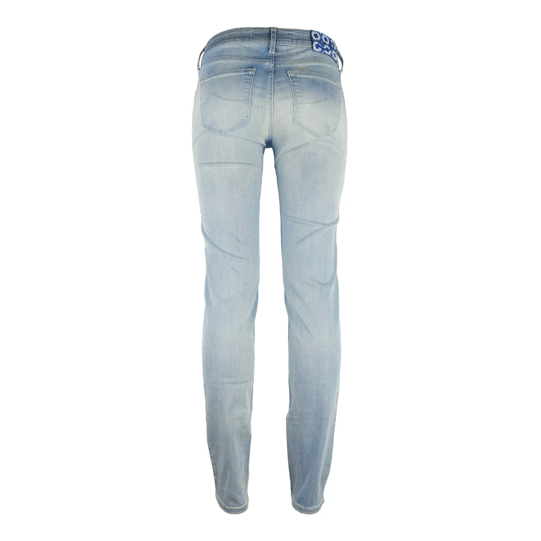 Blue Cotton Jeans & Pant