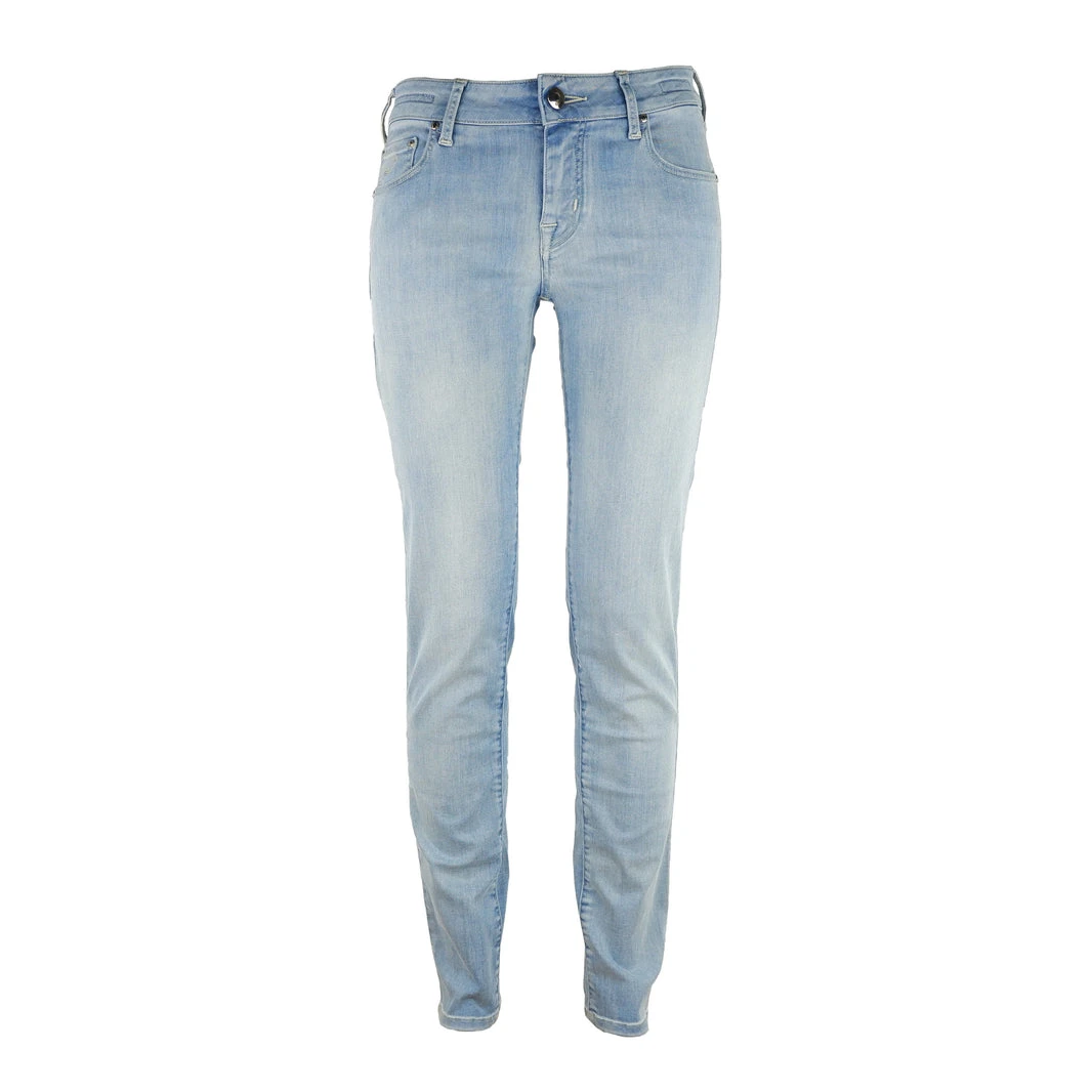 Blue Cotton Jeans & Pant